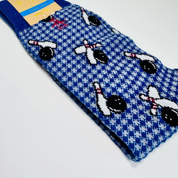 Original Penguin Brand Men's BOWLING Socks ONE SIZE - Picture 2 of 8